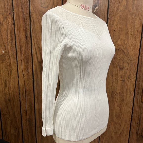 NEW!! Women's Ports INTL Isabella Ribbed Knit Top - Picture 2 of 8